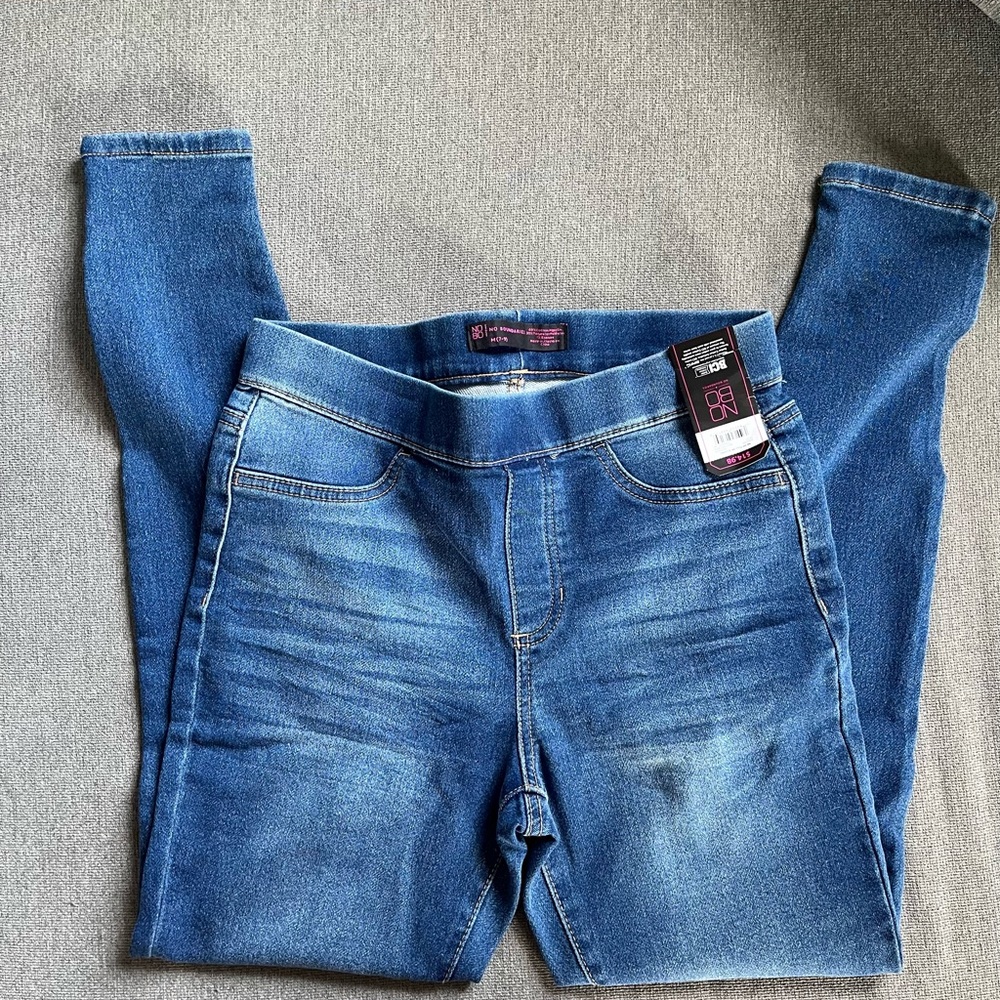 Dark blue skinny jeggings